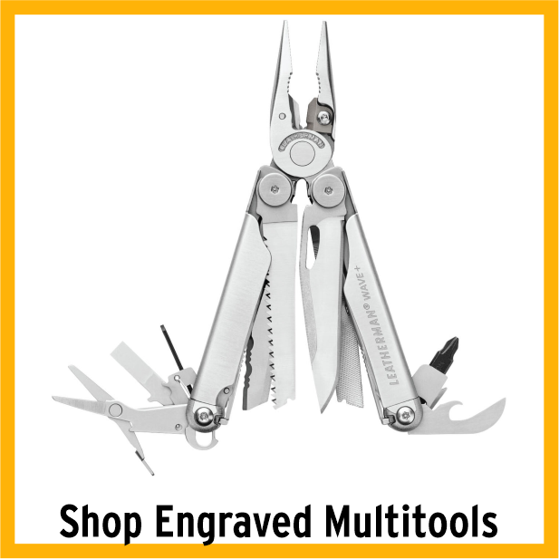 Leatherman multitool on white background